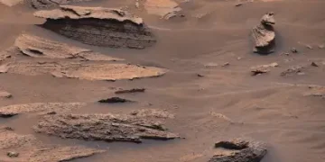 El rover Curiosity de la NASA descubrió un “pato” en Marte